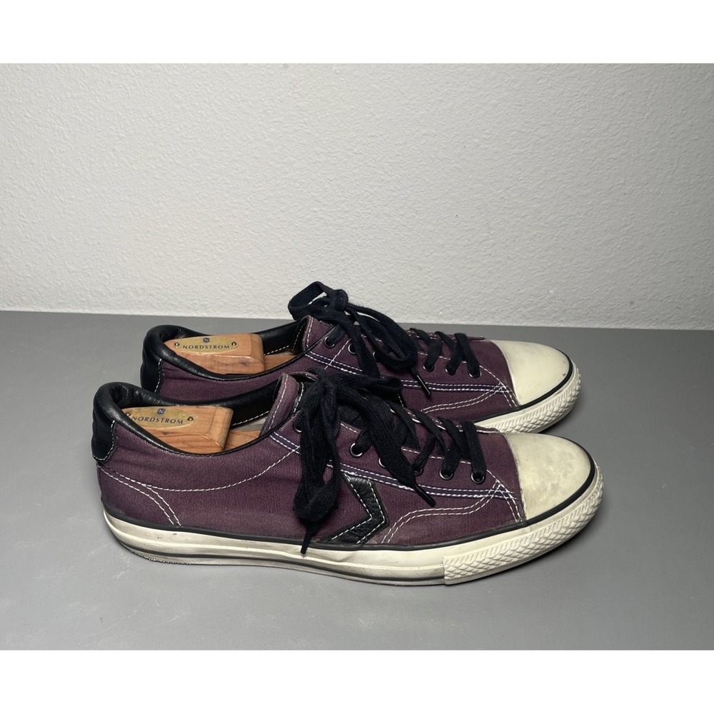 Purple John Varvatos x Converse All Star Low Sneakers Men's 10 Women's 12